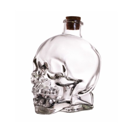 LICORERA DE CALAVERA CON CORCHO 12 OZ / 355 ML